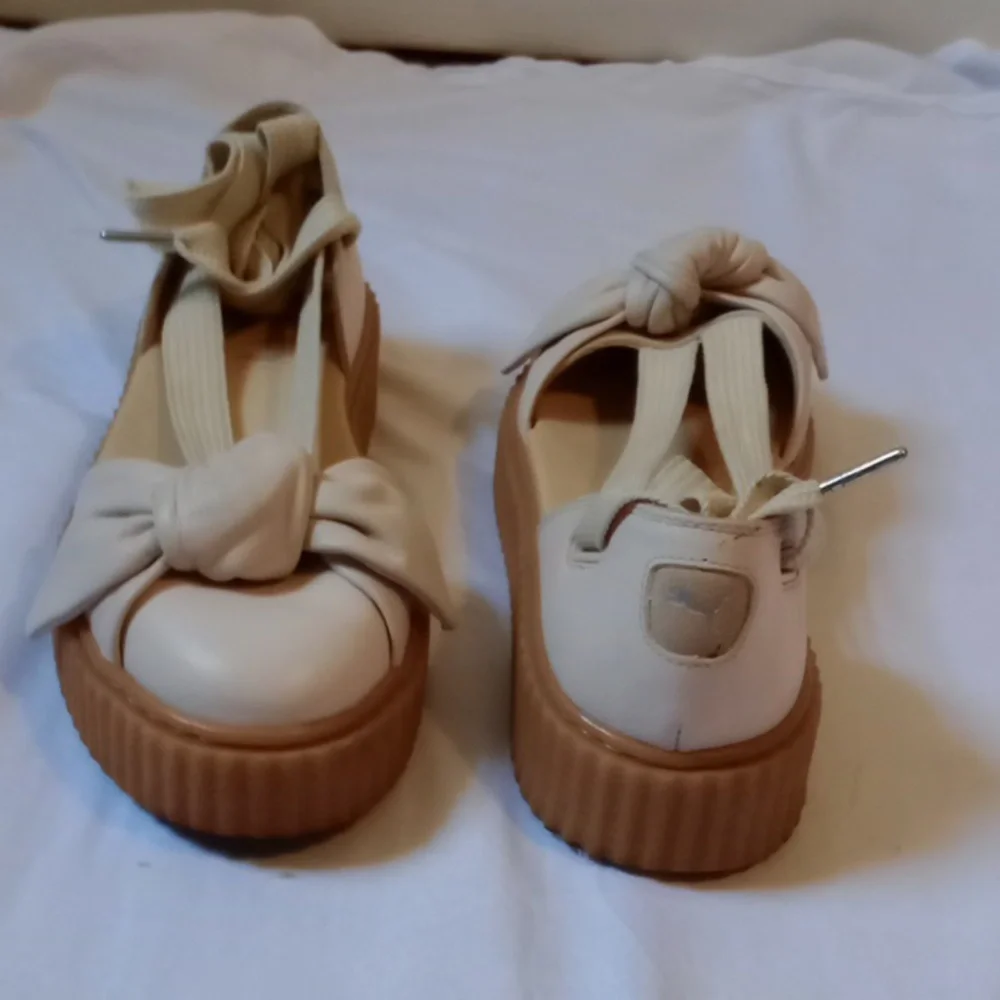 Puma X Fenty By Rihanna bow Creeper Sandals, Size 8